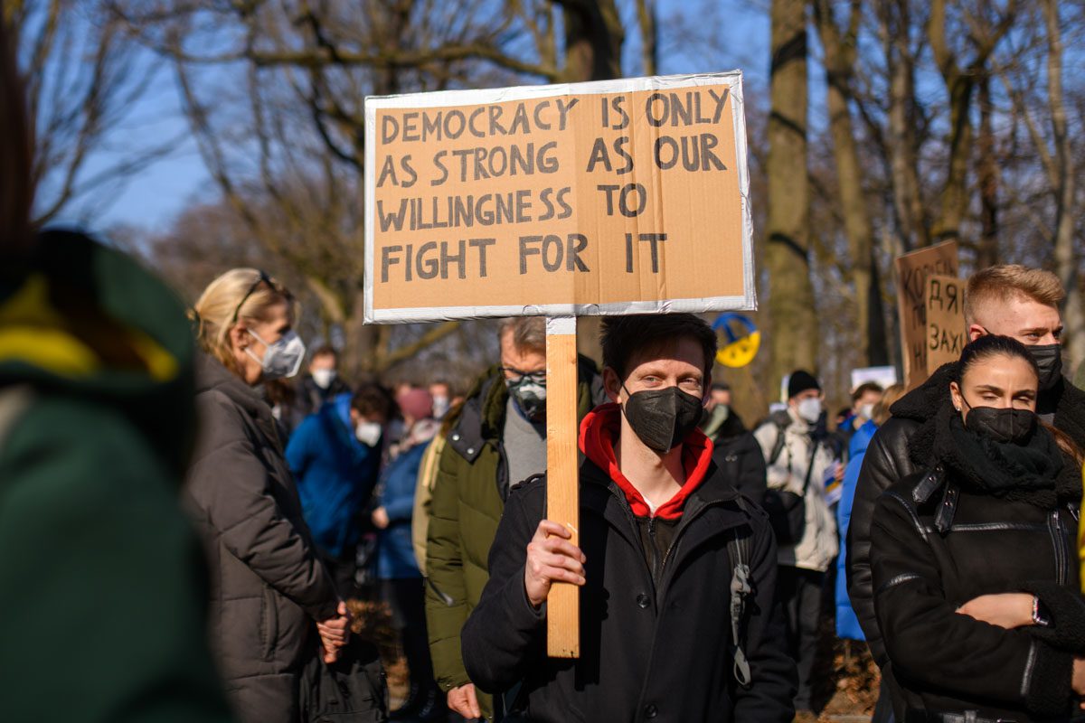 Friedensdemo berlin